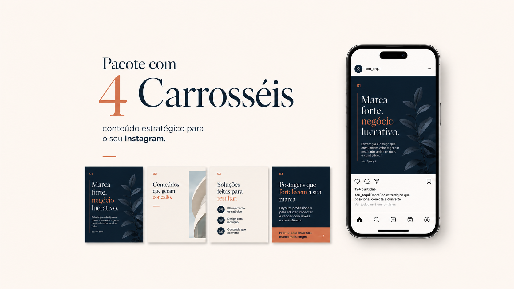 Pacote com 4 Carrosséis