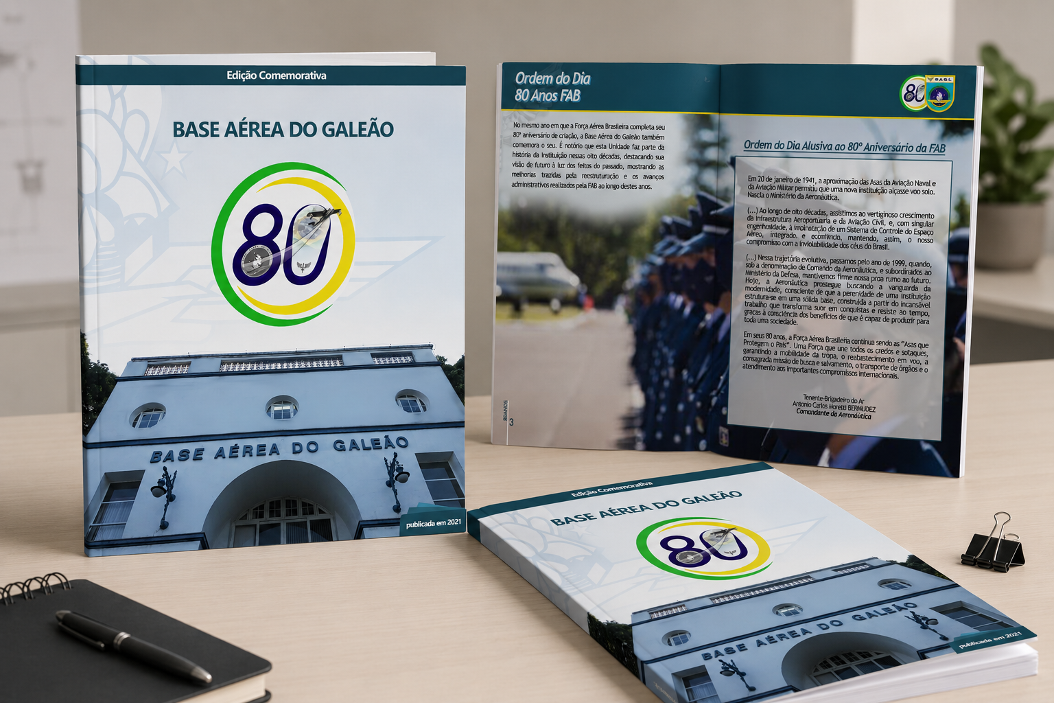 Revista Comemorativa dos 80 Anos da Base Aérea do Galeão