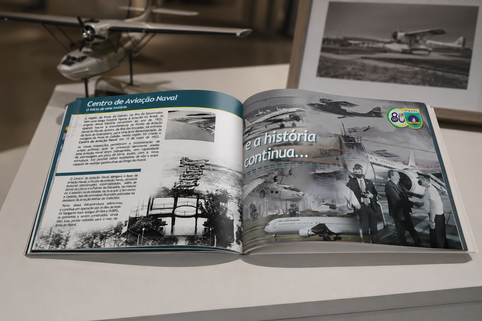 Revista Comemorativa dos 80 Anos da Base Aérea do Galeão